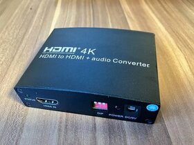 PremiumCord HDMI 4K opakovač s oddelením audia