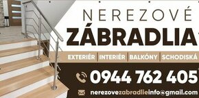 Nerezové zábradlie,      Nerezové zábradlia