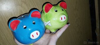 2x sporkasa prasiatka piggybank