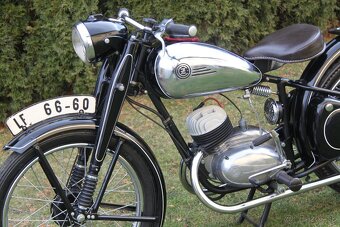 ČZ 125C ( 150C ) po renovaci, r.v. 1951