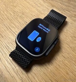 Apple Watch Ultra 2 Black – Milanese Loop & Ocean Band