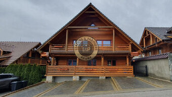 PREDAJ: veľký luxusný poschodový zrubový dom Vysoké Tatry - 1