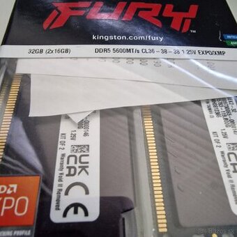 Ram DDR5 5600 CL36 32GB