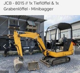 Minibager JCB