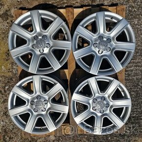 ORIGINÁL AUDI HLINÍKOVÉ DISKY 5x112 R17 - 1