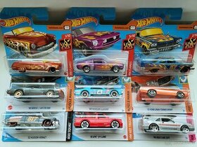 HotWheels autíčka,modely.Nie Majorette,ITES,Igra,Matchbox..