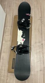 Predám snowboard Rossignol- urobený servis, naostrené hrany - 1