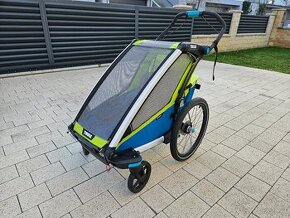 cyklovozík Thule Chariot Sport 1 + bežecký set + miminkovník