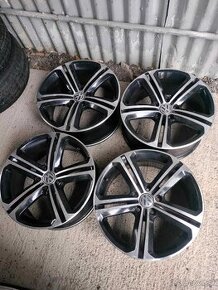 4ks alu disky orig. VW 5x112 R18 Mallory