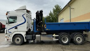 Scania R400 6x2 hakovy nosič konrajnerov