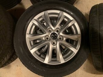 R16 ORIG.LETNÍ ALU KOLA 5x 114,3 MAZDA 3 205/60/16 - 1