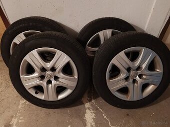 Letné pneumatiky Pirelli 225/55 R17 97Y + plechové disky