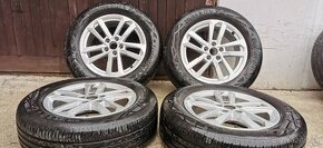 Alu Audi 5x112 a letné Continental 215/65 R17