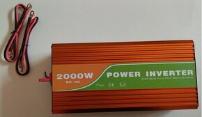 Nové ohýbateľný Fotovoltaika , Menič napätia 2000w inverter