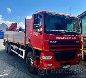 DAF CF85.430 6x4 valník s HR