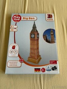 Big Ben 3D puzzle  - nové nerozbalené