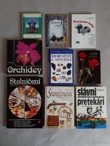 Rôzne knihy Orchidey, Starožitnosti, Autá a iné