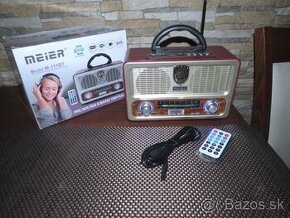 Predam nove mensie retro radio CMIK,BT,USB