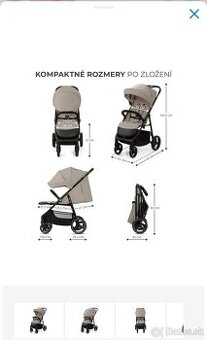 Kinderkraft TRIG 3 2024 béžová