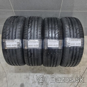 Letné pneumatiky 205/55 R16 CONTINENTAL DOT0916