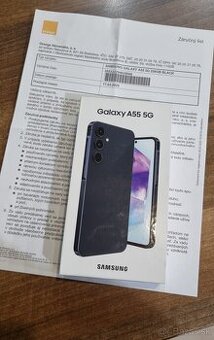 Samsung Galaxy A55 5G 8GB/256GB,zabalený, záruka 2r