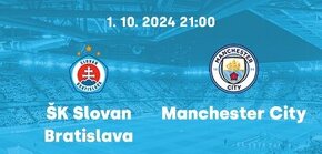 ŠK Slovan Bratislava - FC Manchester City - 1