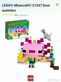 Lego Minecraft - Dom axolotlov