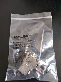 Keystone Jack, Cat 6A, RJ45/s