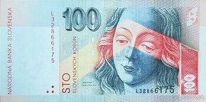 Slovenske bankovky 20,50,100 SK