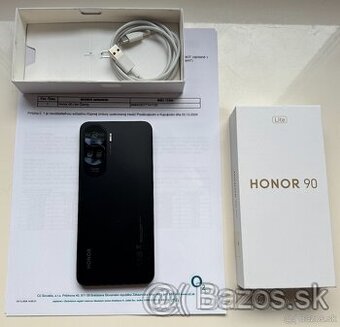 Honor 90 Lite Black 8/256 GB / zánovný - záruka do 3.12.2026