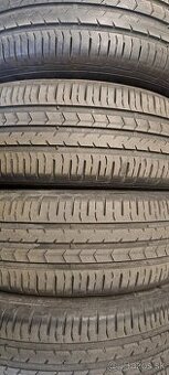 Predám 4ks jazdené letné 215/65r16-98H Continental