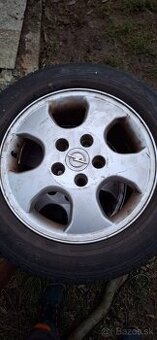 Opel elektorony 5x110 R15 s pneumatikami dunlop 195 60 R 15