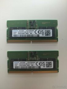 2x8 GB DDR5 SODIMM 5600MHz