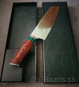 Kuchynský nôž-chef knife damascus
