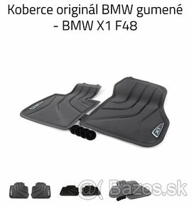 Gumové rohoze bmw