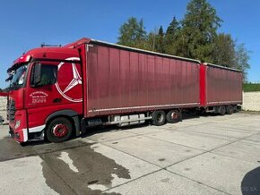 TANDEMOVÁ SOUPRAVA MERCEDES - BENZ ACTROS 2545 - PRŮJEZD