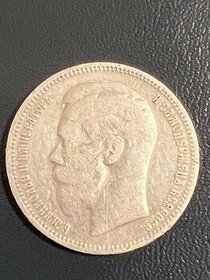 Rubel Nikolaj II. rok 1896 - 1