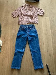 Džínsy Levis Vintage 501, veľk 28 - 1