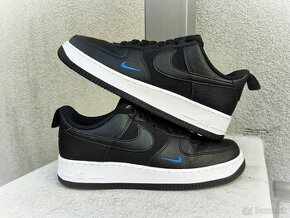 NIKE AIR FORCE 1 Low - Black & White & Blue vel. 42.5 EUR