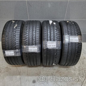 Letné pneumatiky 235/50 R18 CONTINENTAL DOT2021