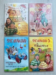 Predám DVD Spievankovo 2-5 a iné DVD/CD