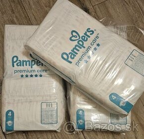 Plienky pampers premium care 4-ky, 174 ks