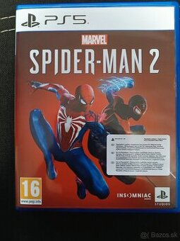 Predám Spiderman 2 PS5 CZ