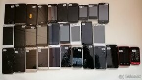 Zbierka rôznych dotykových mobilov