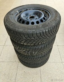 Plechové disky so zimnými pneumatikami 195/65 R15 - 1