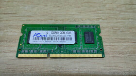 ASINT SO-DIMM DDRIII 2GB-1333 SSZ302G08-GDJEC