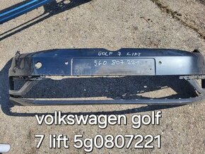 volkswagen golf 7 lift 5g0807221 naraznik pdc - 1