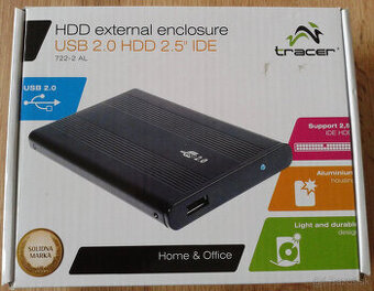 Externý box / obal / púzdro pre 2,5'' ATA HDD