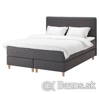 IKEA Dunvik Boxspring manželská posteľ 180x200cmx