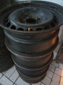 BMW E39 plechové disky 16" Cena za 4ks - 1